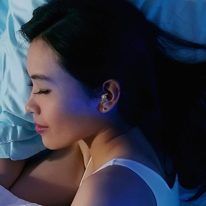 Eargasm All-Nighters Standard Earplugs - Sleep Ear Plugs with Sound-Stopping Inserts for Sleeping, Studying, Blocking Snoring - Reduce Noise While Sleeping, Improve Focus for Studying & More