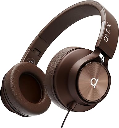 ARTIX Over Ear Headphones Wired with Mic, Corded Head Phones (3.5mm Jack)