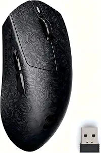 ZORNHER X Mloong MX301 PRO Lightweight Gaming Mouse,Up to 26000 DPI, Wireless,Carbon Fiber Texture Finish,PAW 3315,60g,500mAh Battery,Small Mouse with Anti-Slip Grip,Wired/BT/2.4GHz for PC,FPS