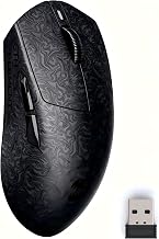 ZORNHER X Mloong MX301 PRO Lightweight Gaming Mouse,Up to 26000 DPI, Wireless,Carbon Fiber Texture Finish,PAW 3315,60g,500mAh Battery,Small Mouse with Anti-Slip Grip,Wired/BT/2.4GHz for PC,FPS - Image 1