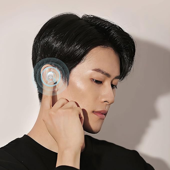 Kids Wireless Earbuds, Bluetooth 5.1 Headphones with Charging Case IPX5 Waterproof Touch Control Clear Stereo Ear Buds Built-in Mic, 36hrs Playtime Auto Pairing Earphones for Kids Women.