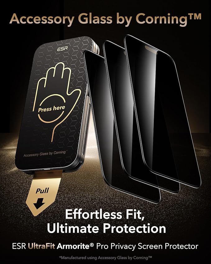 ESR for iPhone 17 Privacy Screen Protector with Magnetic Phone Case