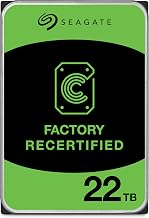 Seagate Exos 22TB SATA HDD 6Gb/s 7200RPM 3.5-inch Enterprise Hard Drive (ST22000NM000C) (Renewed) - Image 1