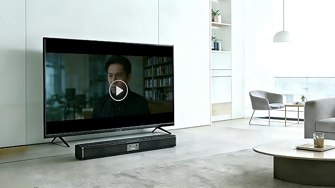 Sound Bar for TV, 35 Inch Bluetooth Soundbar Speakers, Surround Sound System with Bluetooth AUX Connection for PC Gaming or Projectors
