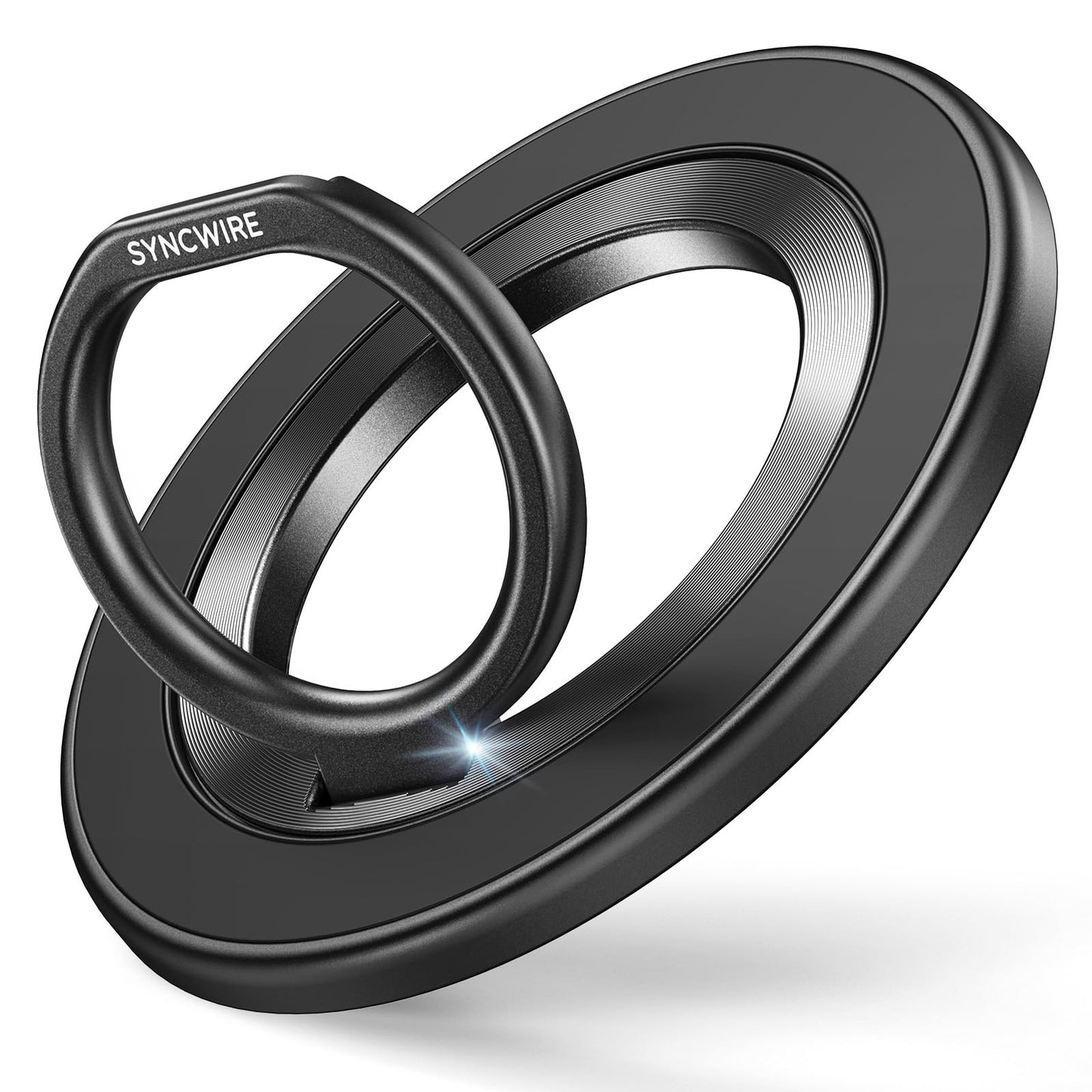 MagSafe Phone Grip — Secure 360° Rotating Magnetic Ring - Image 1