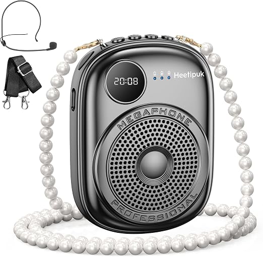 Voice Amplifier for Teacher,Portable Wired Voice Amplifier Headset
