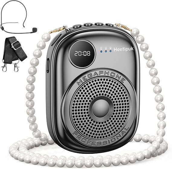 Voice Amplifier for Teacher,Portable Wired Voice Amplifier Headset