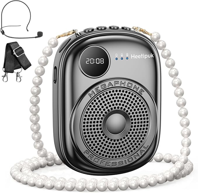 Voice Amplifier for Teacher,Portable Wired Voice Amplifier Headset