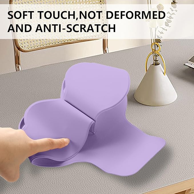 Maxjoy for Apple Airpods Max Smart Case Cover, Soft PU Leather Protective Cover Accessories for Airpod Max with Sleep Mode, Anti-Dust Travel Carrying Case for Airpods Pro Max Headphones, Purple
