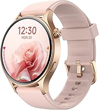 Fitpolo Smart Watch for Women,1.3" AMOLED Touchscreen Fitness Tracker, Make/Answer Calls, Heart Rate SpO2 Monitor, 3ATM Waterproof, Sleep & Activity Tracking Smartwatch for Android Phones iPhone - Image 1