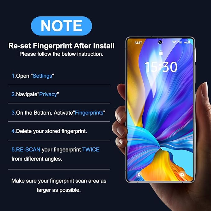 Uyiton UnBreak-Glass for Samsung Galaxy S25 Ultra Privacy Screen Protector, [Ultrasonic Fingerprint Support][Auto-Alignment Frame] Scratch-Resistant Bubble-Free S25 Ultra Tempered Glass Screen-2 Pack