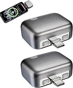 Smart Auto Stop Charger, Auto Disconnect Cable Protector, Full Charge Eject Device for Phone Tablet USB Charging Cable (1Pack/2Pack Available)