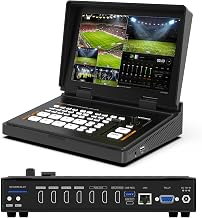 AVMatrix Shark H4 Plus 4 Channel HDMI Video Switcher, 10.1" Screen, 1080p60 - Image 1