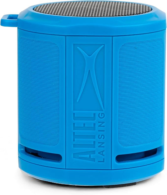 Altec Lansing HydraMicro - Waterproof Bluetooth Speaker, Lightweight & Portable Speaker for Travel & Outdoor Use, Royal Blue