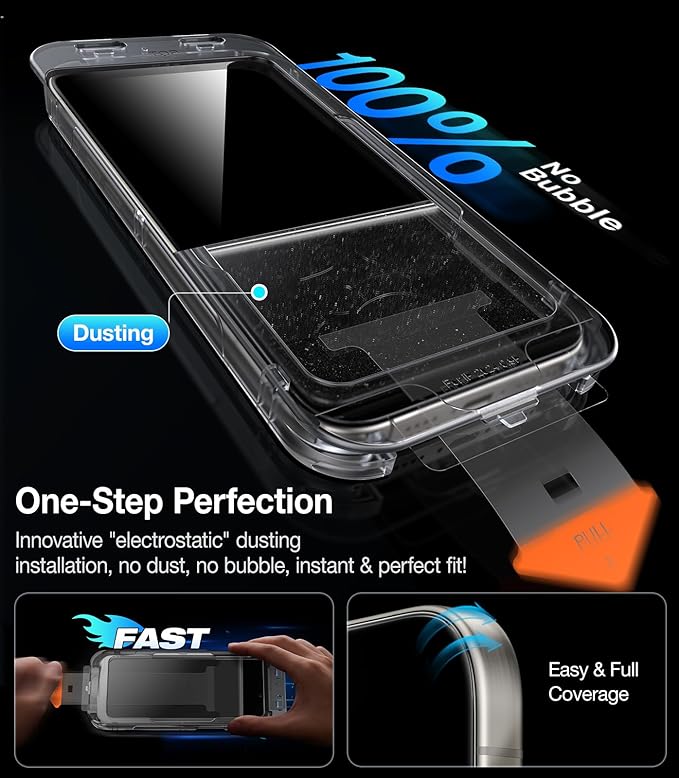 UltraGlass for iPhone 16 Pro Max Privacy (Screen Protector+ Camera Protector) Black Titanium