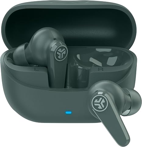 JLab, Go Pods ANC, True Wireless Earbuds, Active Noise Cancelling, Bluetooth, Sage
