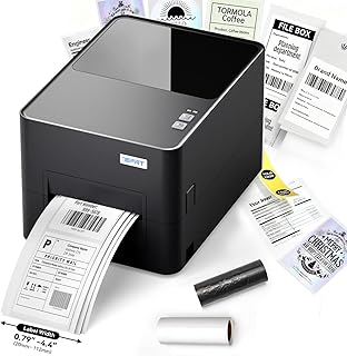 iDPRT Industrial Thermal Label Printer, 6IPS High-Speed 4.4'' Max Width