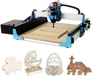 CNC Router Machine 4040-PRO for Metal Acrylic Cutting Milling,GRBL Control Engraving Machine with 500W Spindle, Lead Screw Driven, 3 Axis Engraving, Working Area 15.7” x 15.7” x 2.9”