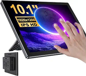 10.1 Touchscreen Monitor for Raspberry Pi,1920 * 1200,HDMI USB-C (dark)