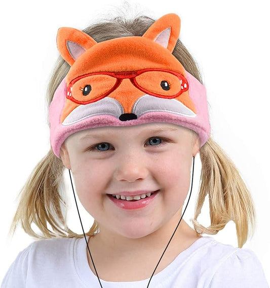 Contixo H1 Kids Headphones, 85dB Volume Limiting with Adjustable Speakers Soft Children Fleece Headband Toddler Headphones