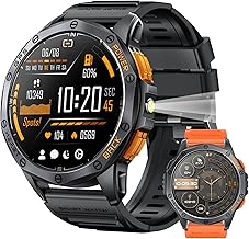 Military Smart Watch for Men, Built-in GPS, 30-day standby, 1.43" AMOLED - Image 1