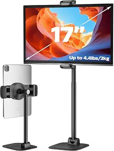 Foldable Portable Monitor Stand, Tablet Stand for Desk Holds 4.4LB