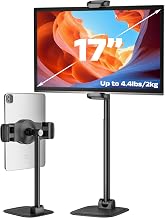 Foldable Portable Monitor Stand, Tablet Stand for Desk Holds 4.4LB - Image 1