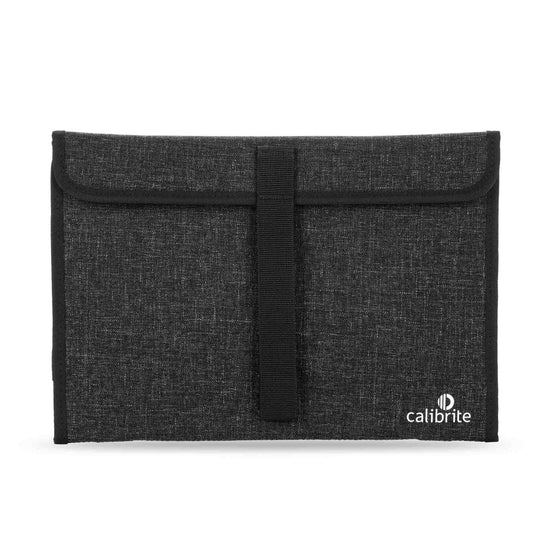Calibrite ColorChecker Carry Case for 2 Standard Targets, Rugged Storage Folio for 8" x 11.5" Charts, Self Standing or Flat Use with Hanging Strap for Stands and Tripods (CCFOLIO811)