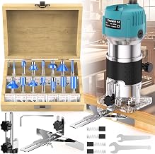 TwoWin Router Tool, 110V-120V 800W Compact Wood Router Tool for Woodworking