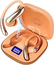 AI Translation Earbuds Real Time 4-in-1 Translation Headphones 50H Playtime Translating Device Audifonos Traductores Inglés Español for Face-to-Face & Travel Business Tangerine - Image 1