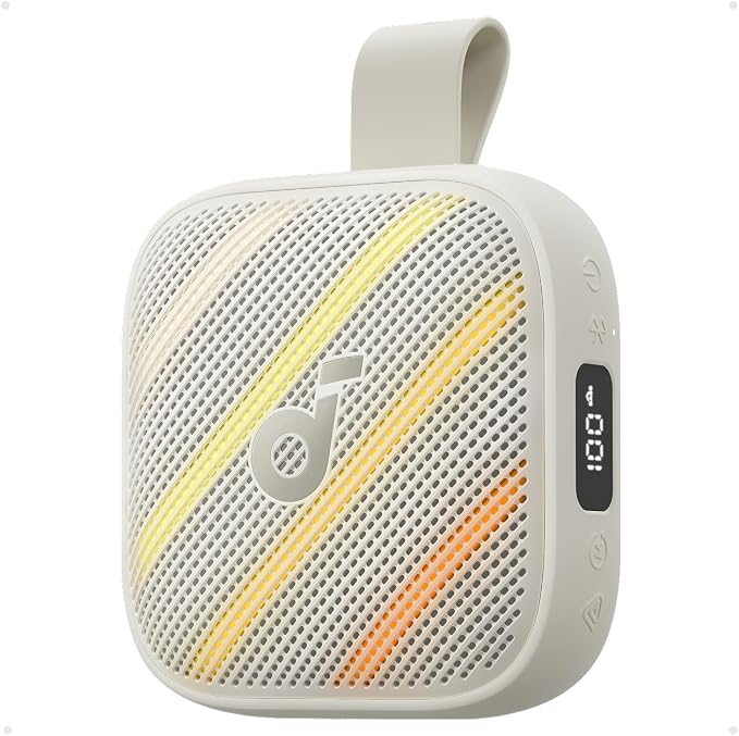 Soundcore Boom Go 3i Portable Bluetooth Speaker by Anker, 24H Playtime