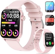 Smart Watch for Women, 120 Sports Modes Smartwatch with 1.83" HD, Alexa Built-in, Heart Rate/Sleep Monitor, IP67 Waterproof, Bluetooth Call & Music Control Fitness Watch for iPhone/Android (Pink) - Image 1