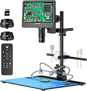 Andonstar AD249S-Max 10.1'' HDMI Digital Microscope 2000X 3 Lens