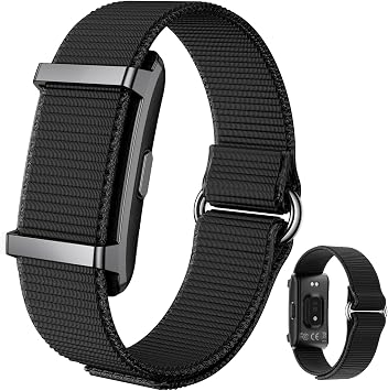 Smart Bracelet Fitness Trackers for Men Women, Smart Watch 24/7 Heart Rate Sleep Stress HRV Monitor, 170+ Sports Modes, 2 Bands, Free APP