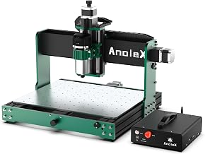 CNC Router Machine 4030-Evo Ultra 2, All-Metal XYZ Axis Dual Steel Linear Guides & Ball Screws with 800W Trim Router for Metal Aluminum Brass Wood Acrylic PCB - Image 1