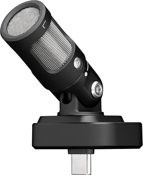 Shure MV88 USB-C Microphone for Mobile Recording - Black