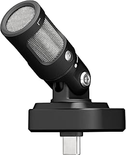 Shure MV88 USB-C Microphone for Mobile Recording - Black - Image 1