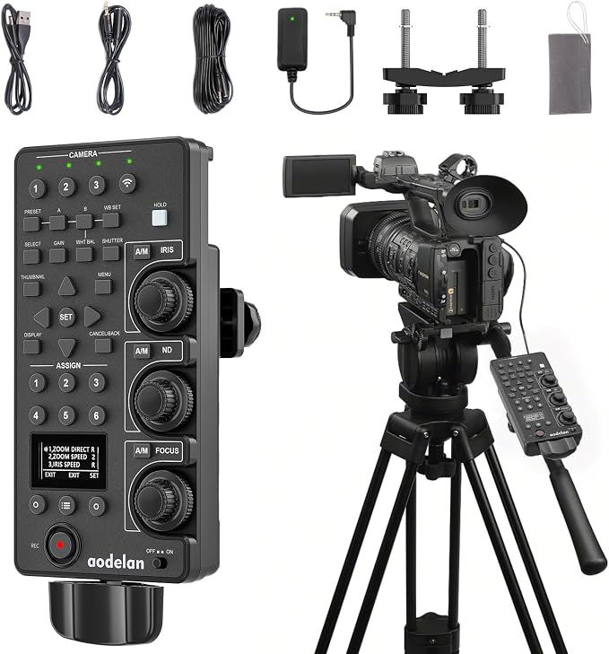 for Sony Camcorder Controller Wireless&Wired Lanc Zoom Remote Control