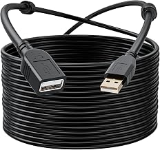 USB 2.0 Extension Cable 30FT, USB Type A to A Cord, 480Mbps Transfer Speed - Image 1