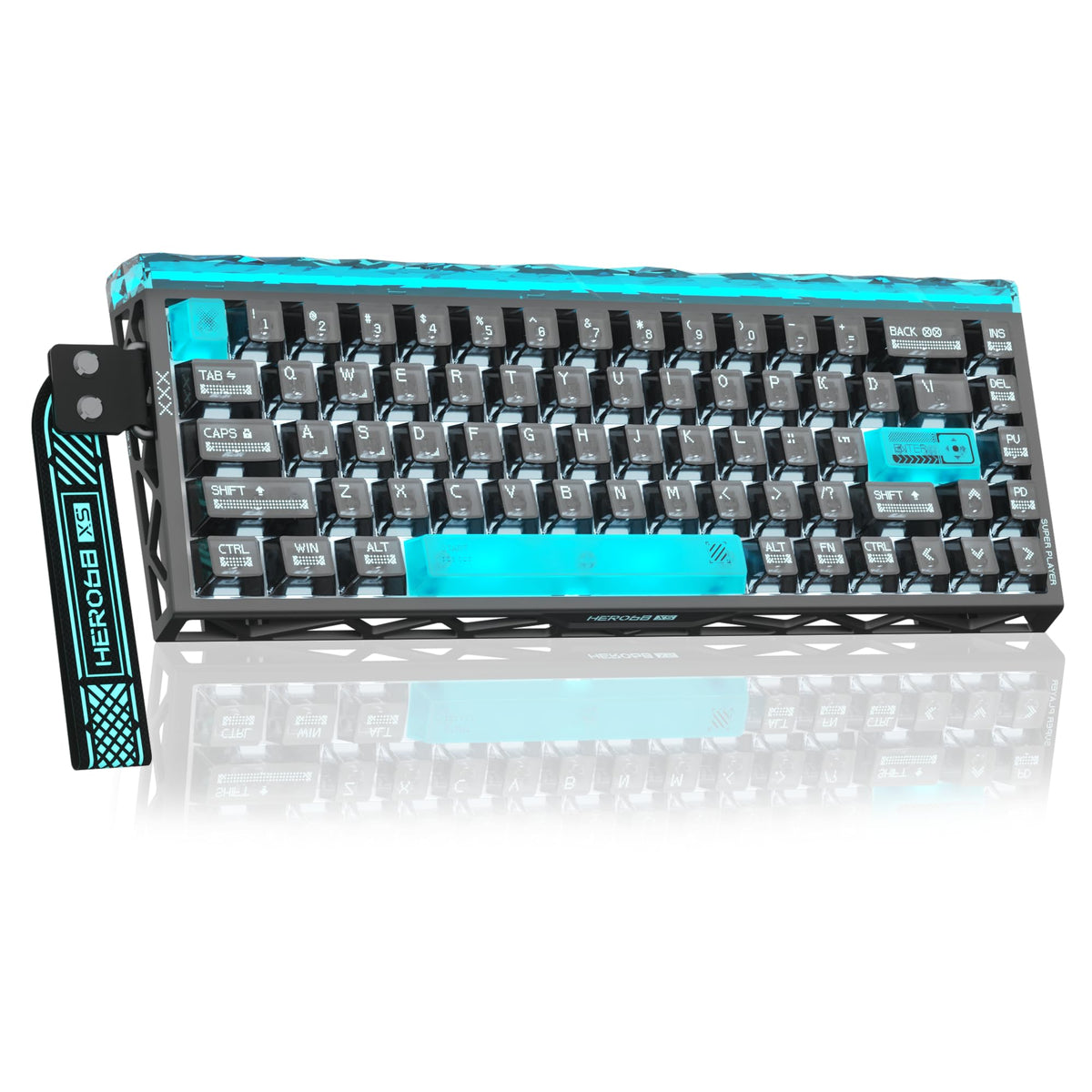 Aula Hero 68 XS 60% Hall Effect Wireless Gaming Keyboard with 0.005mm RT - Image 1