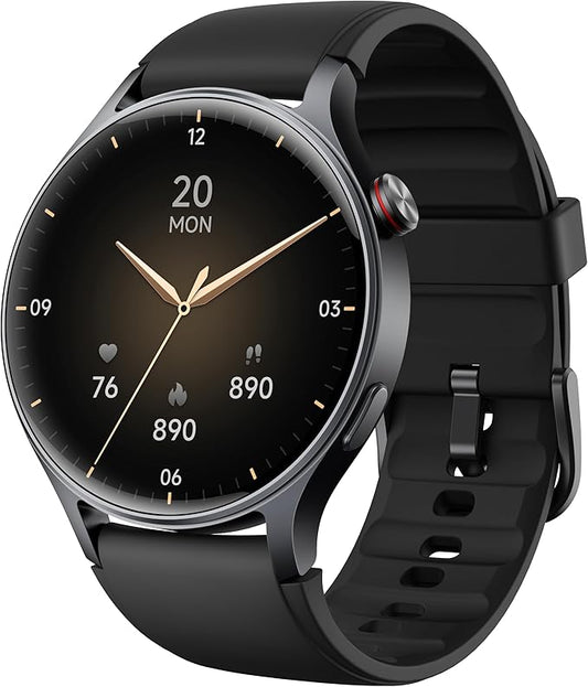 Smart Watch for Men Women, Answer/Make Call, 1.32'' AMOLED Ultra-Clear Screen Fitness Tracker with Heart Rate/Sleep/SpO2 Monitor, Smartwatch for iPhone/Samsung/Android, 110 Sport Mode, 3ATM Waterproof