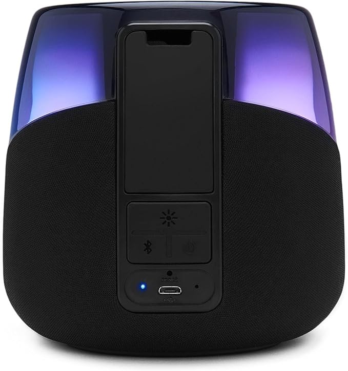 iHome iAV5 Color Changing Bluetooth Rechargeable Speaker for Amazon Echo Dot