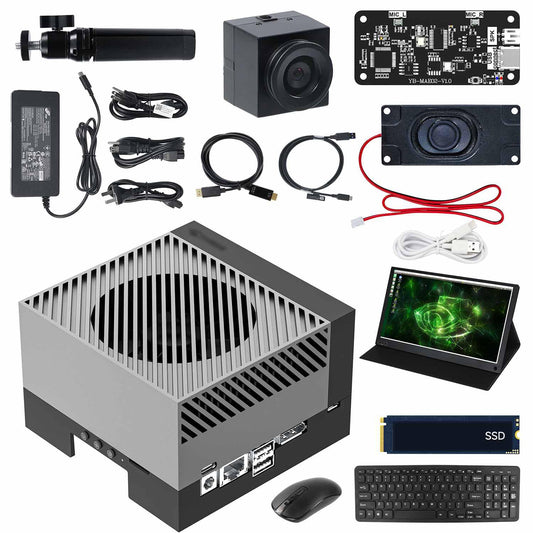 Official Jetson AGX Orin 64GB Developer Kit 275 Tops, with 2TB SSD AI Embodied Intelligence Development Provides AI Large Models/Ubuntu