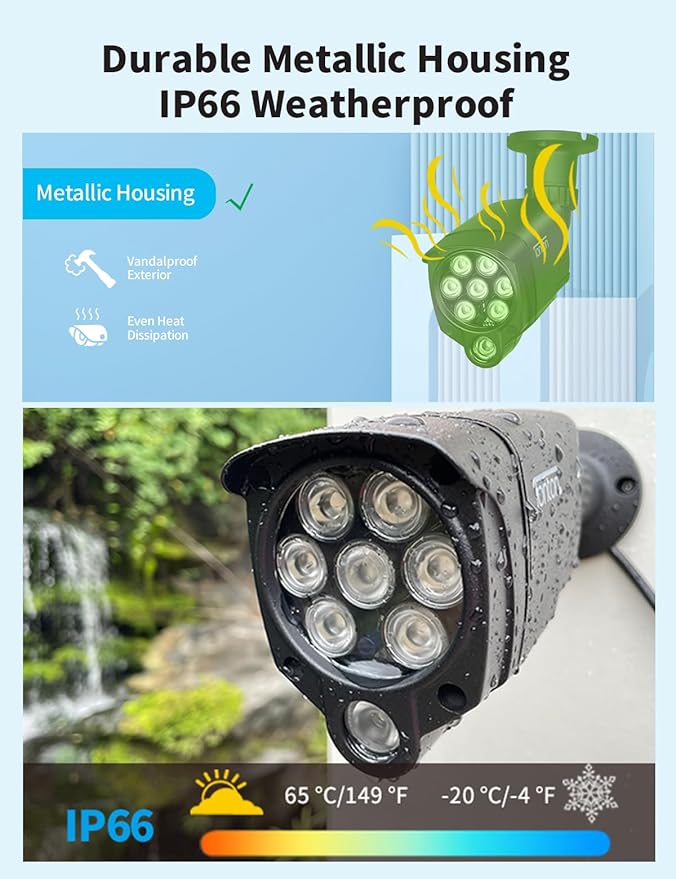 Tonton 2Pack LED IR Illuminator Wide Angle 8-LEDs 90 Degree 100Ft IR Infrared Flood Light, Compatible for CCTV Security Cameras,IP Camera,Bullet Camera,Dome Camera(Black)