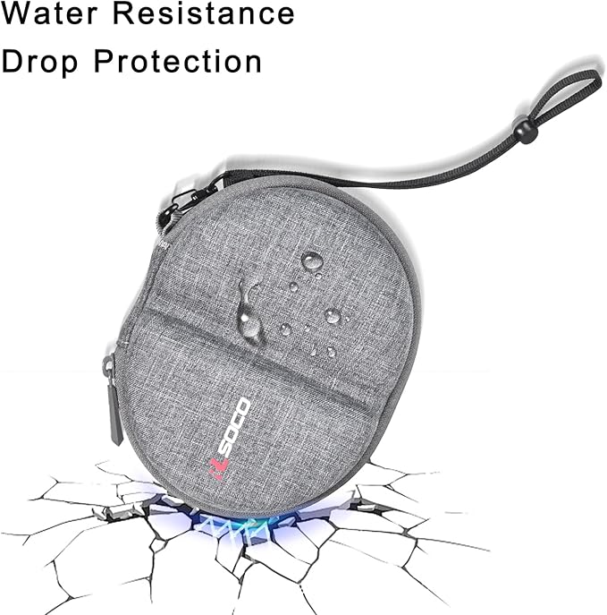 RLSOCO Hard Case for SHOKZ OpenRun Mini/OpenRun Pro 2/Pro Mini Open-Ear Bone Conduction Sport Headphones (Case Only)