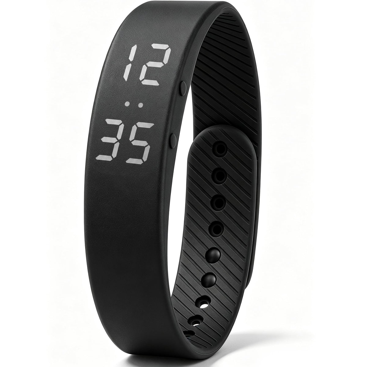 Silent Vibrating Alarm Wristband, Rechargeable Fitness Activity Tracker
