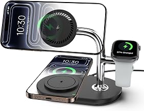 Dual Magnetic Charger for iPhone, 3 in 1 Wireless Charger for Apple Watch - Image 1