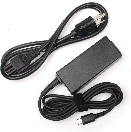 45W USB-C Charger for Acer Chromebook Spin 511 R753T R753T-C2MG Laptop