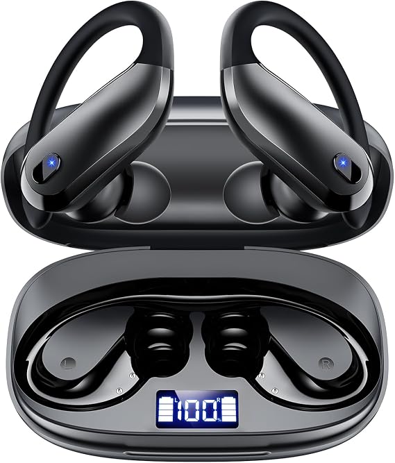 Wireless Earbuds,Bluetooth 5.4 Ear buds,Sport Headphones with Earhooks