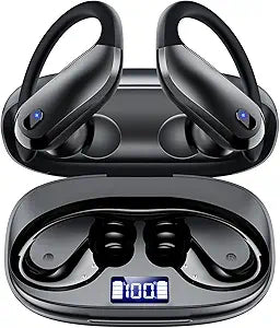 Wireless Earbuds,Bluetooth 5.4 Ear buds,Sport Headphones with Earhooks